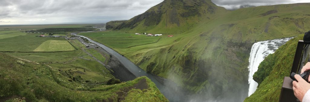 Cascada Skógafoss (Islandia)